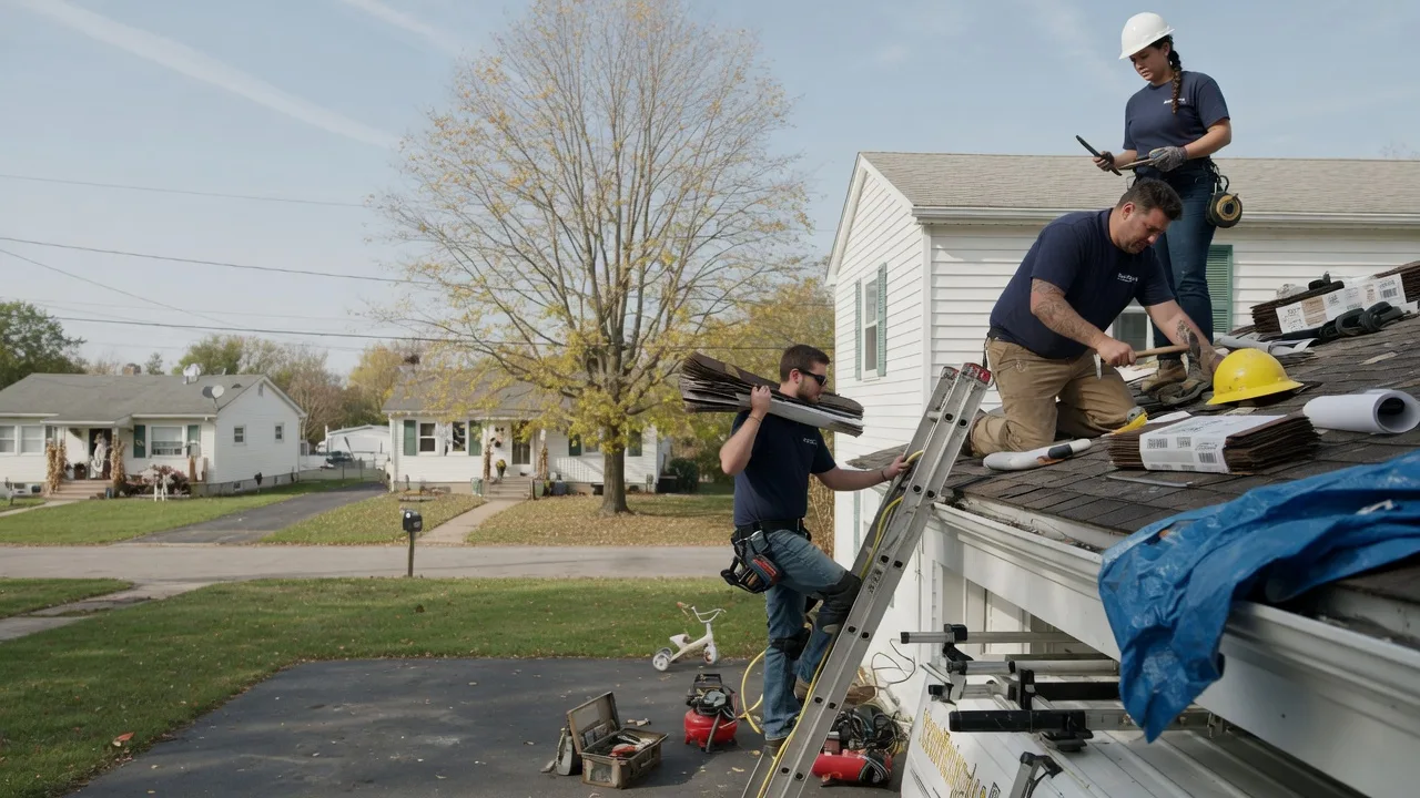 Local Roofing Contractors in Milledgeville, IL near me